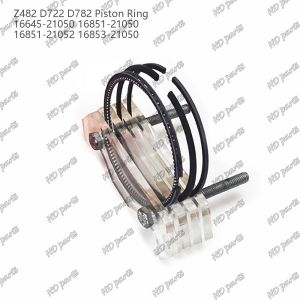 Z482 D722 D782 Piston Ring 16645-21050 & 16851-21050: Essential Kubota Engine Repair Parts