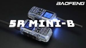 Baofeng Radio MINI-5 Handset Radio Long Range APP Programming Copy Frequency Two Way Radio Walkie Talkies Dual PTT 999CH USB-C Charging