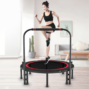 Foldable Trampolines Indoor Fitness Bounce Bed for adults and children Outdoor Rubbed Bed fast sweat jumping bed