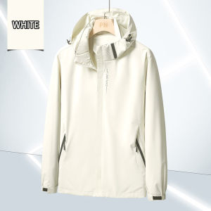 Outdoor Jacket Mens and Womens Mountaineering Jacket Hiking Jackets Detachable Warm Windproof Waterproof Jacket