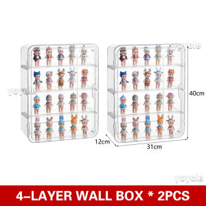 Acrylic Display Box Wall Popmart Display Case Figurine Organiser Blind Box Nendoroid Organizer
