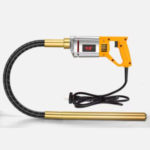 [certified products] Original Heavy-duty Portable Defoaming Machine Strong Concrete Vibrator Electric Cement-soil Mixer 3/4 HP Heavy-duty Defoaming Machine