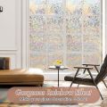 45*100cm Window Privacy Sticker Anti-uv Waterproof Window Decals Static Cling Window Sticker. 