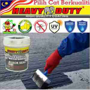 ( 5  kg ) BLACK SEAL 💦 Waterproof Heavy Duty ( wp100 ) Leak Seal Repair Paint Cracks Repair Leak Sealer leakage
