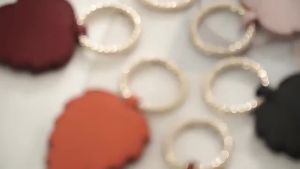 Woven Leather Magnetic Hat Clip   Outing Hat Storage Clip   Silk Scarf Sun Hat Seamless Hanging Clip