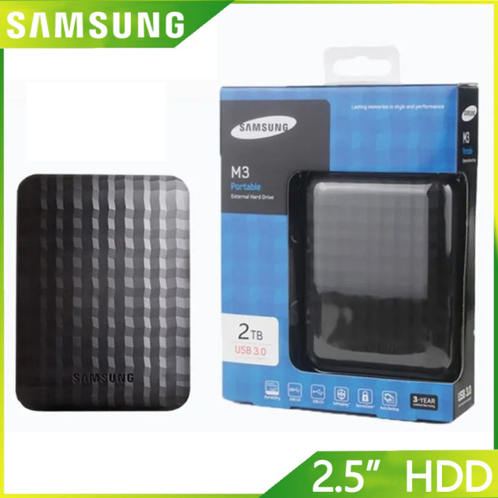 Samsung External Portable Hard Disk 2TB 1TB 500GB More Streamlined USB ...