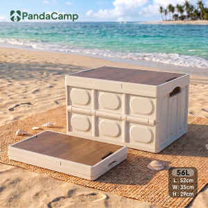 Camping Outdoor Storage Box Organizer Kotak Bekas Simpanan Lipat Foldable Cabinet Picnic Hiking