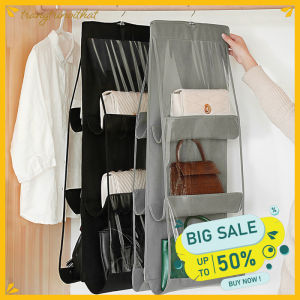 Túi treo giỏ xách B24 6 ngăn cao cấp chống bụi có móc treo tiện lợi TTNTB24