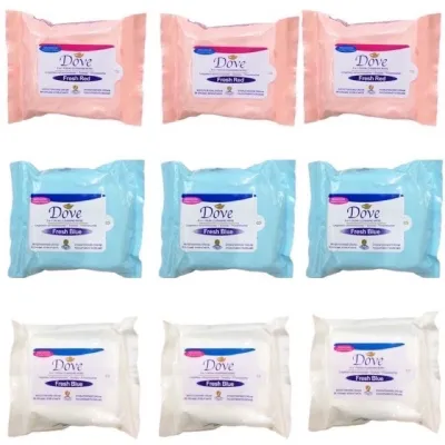 bea Facial Cleansing Wipes Dove 25 Sheets 0% alcohol