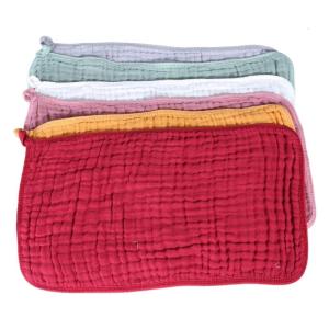 6Pcs Burp Cloths 6 Layer Drooling Towel Hiccup Towel Breathable Baby Saliva Towel for Newborns Toddlers Baby Supply