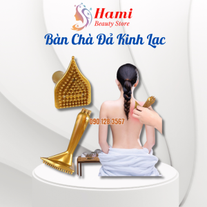 Bàn chải tiên vàng massage cổ vai gáy body đả thông kinh lạc | Bàn chà vàng thông kinh lạc