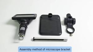 Dodosee 1600X USB Microscope 1080p 4.3 Digital Microscope Soldering Microscope with 8 LEDs Compatible with Windows/Mac OS