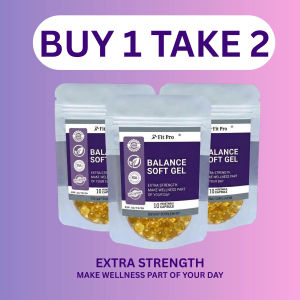 TEERS ZIY BALANCE SOFTGEL - Buy1 Take2 Extra Strength Make wellness Part of your day.(3 Packs)