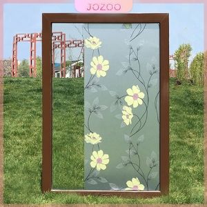 Jozoo Frosted Opaque Glass Window Film Shower Door Toilet Peep-proof Kitchen Paper-cut for Window Wide