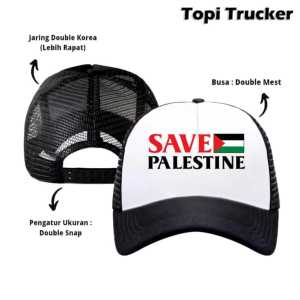 topi jaring free gaza jaring turcket/ jaring berkualitas bagus / jaring terbaru palestina