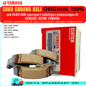Kampas ganda Mio Sporty Ori Mio lama karbu Mio Smile Kopling otomatis Mio Soul karbu Fino karbu Nouvo 5TL ORIGINAL YAMAHA