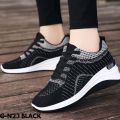 SEPATU WANITA ACTIVE HIGH SOLE ALA ALA KOREAN CANTIK SIMPLE BAHAN CANVAS MESH IMPOPRT GN23. 