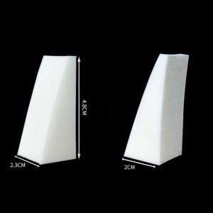 Nail Art White sponge/spons kuku untuk membuat ombre/glitters nails