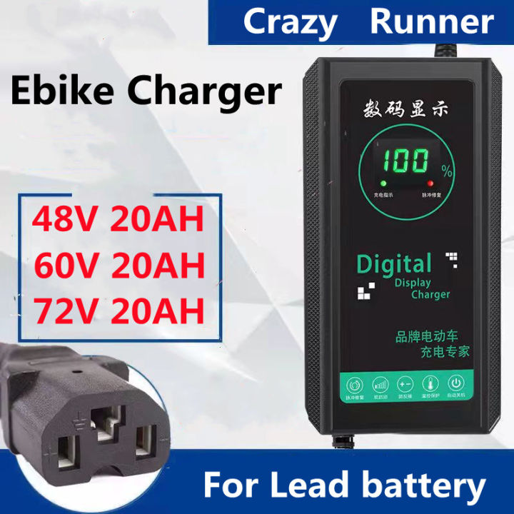 48v 12ah 48v 20ah 60v 20ah 72v 20ah Digital Display Automatic Shutdown E Bike Ebike 2759