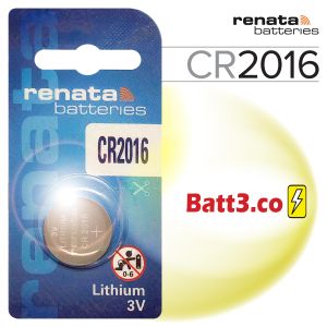 Authentic Renata CR2016 Lithium Coin Battery