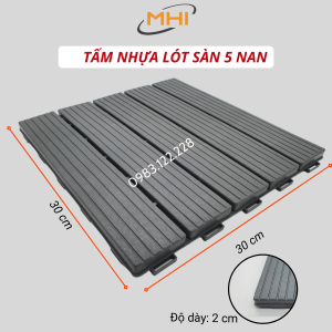[COMBO 11] Tấm nhựa lót sàn ban công -Vỉ Nhựa Lót Sàn Chống trơn trượt bể bơi sân vườn sân thượng KT(30*30*2cm) Hàng VNXK