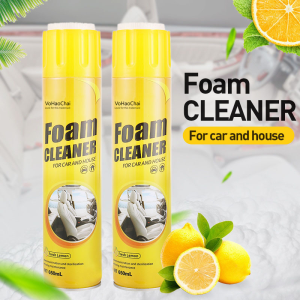 PRADANII Foam Cleaner Spray Car Interior Agent Cleaner 650 ml Pembersih Busa Perawatan Mobil Pembersih Busa Semprot Auto Semprot Kain Kendaraan Pembersih Rumah Kulit