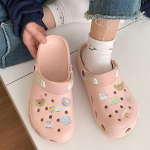 Tsion ขายดี รองเท้าแตะสวมหัวโตแฟชั่น พื้นนิ่ม ทรงสวย ใส่สบายเลือกได้หลายสี แถมชุดตัวติดลายน่ารักๆให้ด้วย งานดีงานสวยแบบนี้ต้องไม่พลาด