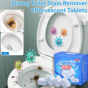 Toilet Cleaning Effervescent Tablet Toilet Bowl Cleaner Stain Powerful Deodorization And Stain Removal