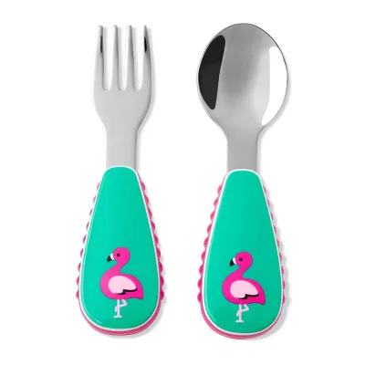 Skip Hop Zoo Utensils - Flamingo