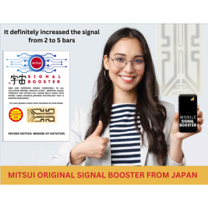 Mitsui Signal Booster and Enhancer - Improves cellphone signal failure in ships elevator cars buildings tunnels mountains and other remote places