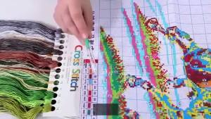 【Ship in 24H】Cross stitch 十字绣2026客厅大幅家和万事兴梅花中国风线绣自己绣手工小件 现货 25.8.8