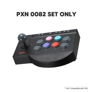【SG】PXN 0082 ARCADE JOYSTICK FIGHT STICK CONTROLLER - Turbo Vewlix RetrocadePS XBOX PC Switch