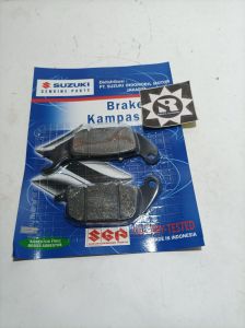 Kampas Rem Cakram Depan Suzuki Spin 125 SkyDrive SkyWave Belakang Satria F Lama Grade A
