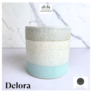 The Leaferie Delora plant pots. Ceramic flowerpot . flowerpots . flower pot planter planters
