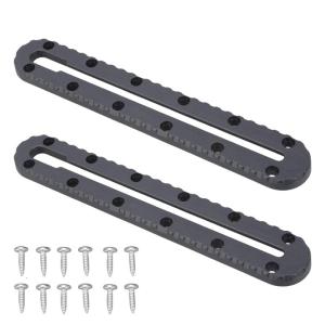 2Pcs Kayak Low Profile Track Replacement Slide Track Rail Bracket Kayak Accessories Mount Track Easy to Install