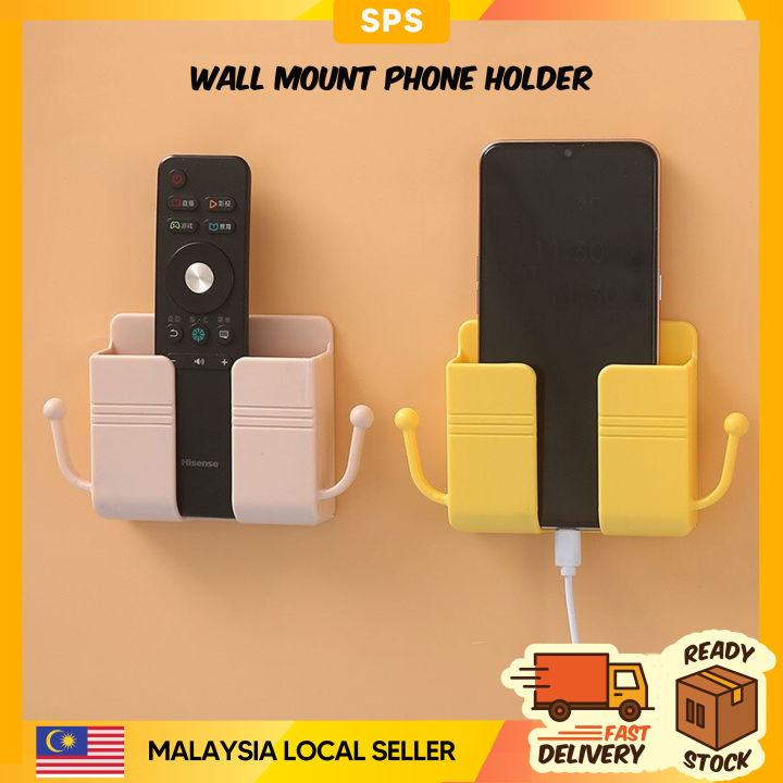 SPS WALL MOUNT PHONE HOLDER MOBILE PHONE HOLDER REMOTE CONTROL