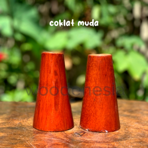 WOODENESIA Kaki sofa kursi retro stool kayu 20cm
