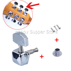 Happy ลูกบิดกีต้าร์ ปุ่มโลหะ กีต้าร์จูน อุปกรณ์เสริมกีตาร์ Guitar knob