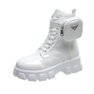 SELESA Boots Women Platform Shoes Thick Sole Shoes Plus Size Sneakers Women 43 Martin Boots Women