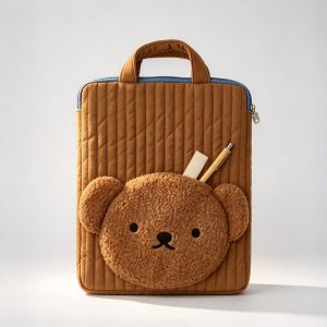 Cute Cartoon Rabbit Bearing Padded 11 Inch 12 Inch Portable Shockproof Handbag for IPAD Tablet