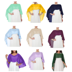 Multiuse Áo Thun khăn khăn choàng quấn cho Dresses sự kiện trang trọng quấn ngang vai cho bữa tiệc đêm và tiệc Dresses