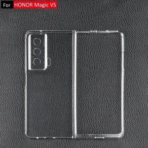 HONOR Magic V6 V5 V3 V2 Vs Fold 5G Hard PC Acrylic Full Transparent clear back rear case cover casing shell