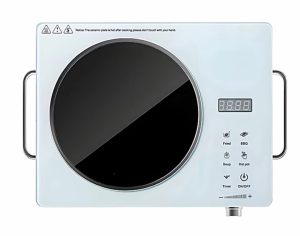 【รับประกัน 5 ปี】Panasonic เตาแม่เหล็กไฟฟ้า 3500W แผงคริสตัลสีดำ 10 เกียร์ ปรับได้ ใช้ได้กับหม้อใดก็ได้ เตาไฟฟ้าเซรามิค induction cooker เตาแม่เหล็กไฟ