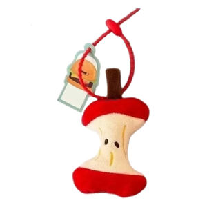 Soft Sturdy Plush Keychain Playful Core Design Compact Lightweight Multi Functional Decoration for Everyday Use