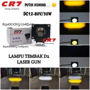 Lampu Tembak Led Sinar Cut Off Laser Gun D7K Lampu Cut Off Motor Mobil Lampu Tembak D2 Lampu Sorot Motor Cut Off