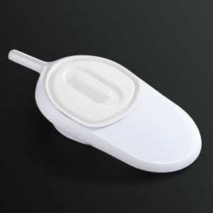 Portable Bed Pan Bedridden Elderly Paralyzed Patient Potty Plastic Urine Bowl with Lid Maternal Adult Toilets