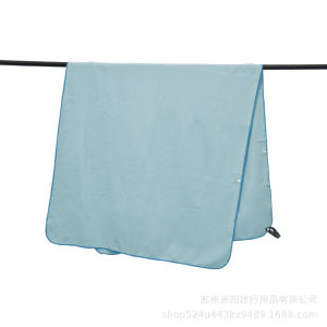 Cross-border best-selling ultra-absorbent quick-dry towel double-sided fleece sports towel microfiber beach towel for swimming and seaside top pick