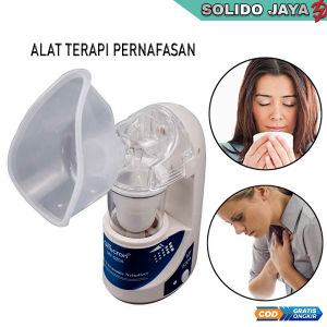 Alat Terapi Pernapasan Uap Alat Bantu Pernafasan Sesak Asma Ultrasonic Inhale Nebulizer
