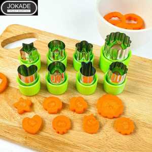 cetakan sayur 8in1 set alat cetak sayur isi 8 cetakan bento sayuran pemotong sayuran