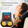 Máy Mát Xa Cổ Chạy Điện, Gối Xoa Bóp Thư Giãn Xoa Bóp Toàn Thân Vai Lưng Mát Xa Shiatsu Cổ Tử Cung Giảm Đau Căng Cơ Dành Cho Nhà Xe Hơi. 